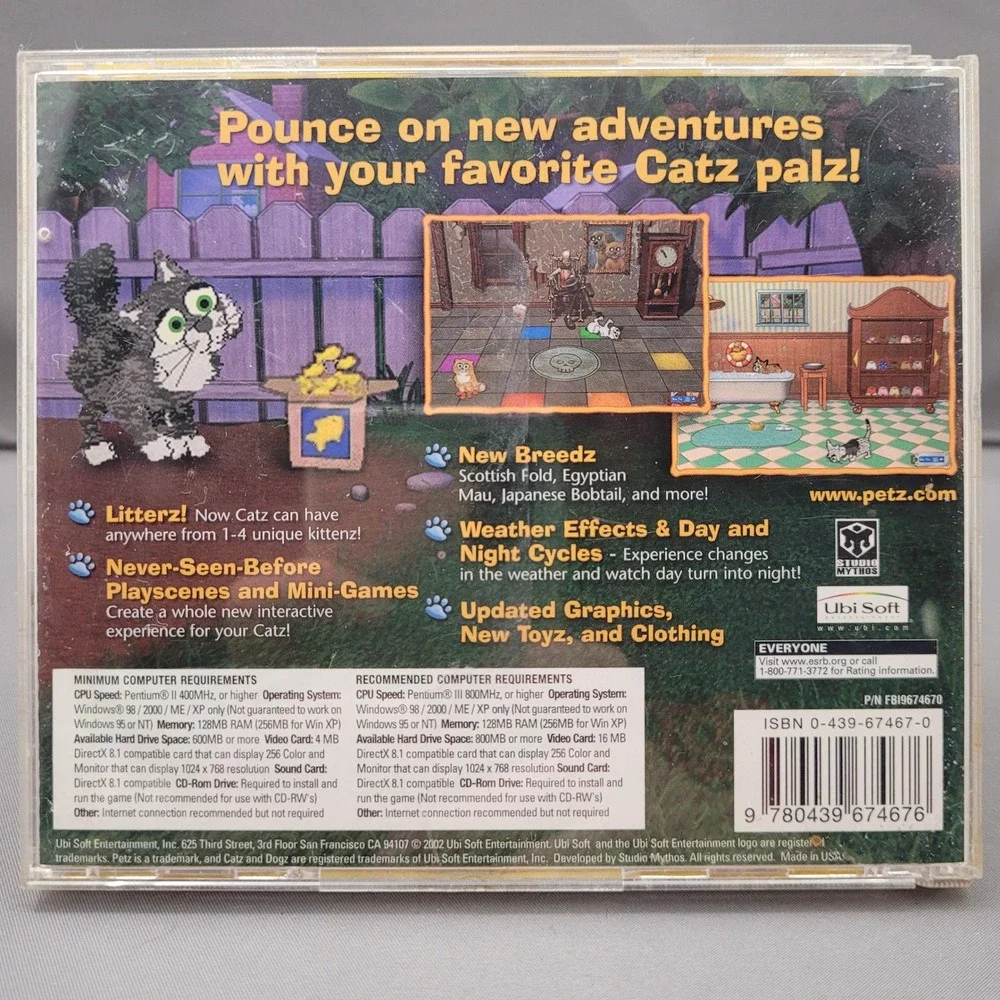 Catz 5 by Ubi Soft (PC CD-ROM, 2002)